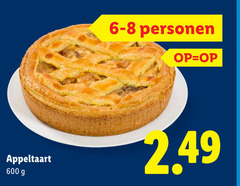  600 personen appeltaart 