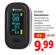  dr. dr saturatiemeter hartslag zuurstofplanten verzadiging artikel medisch hulpmiddel lees gebruik 5. 
