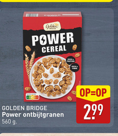  power golden bridge cereal high protein fibre nutri score ontbijtgranen 