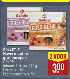  mueslirepen 2 9 210 300 1867 bolletje graanrepen cranberry havermoutrepen rood fruit stuks stukjes vezels havermout granenrepen inhoud stuk ergens 