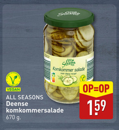  salade all label seasons deense komkommer komkommersalade deens recept 