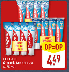  colgate tandpasta 4 triple white action troon fresh gel new gate co caries protection calc and pack ml 