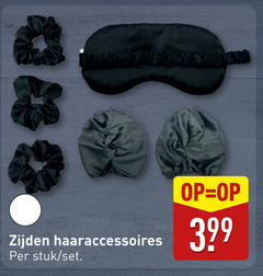  zijden haaraccessoires stuk 