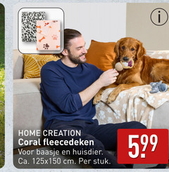  home creation coral fleecedeken baasje huisdier ca. cm stuk 