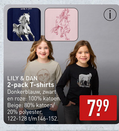  2 20 80 100 with free lily pack shirts donkerblauw zwart roze katoen beige polyester 