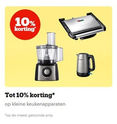  10 kleine keukenapparaten 