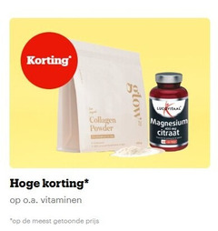  collagen powder o.a. vitaminen glow magnesium citraat 