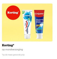  colgate freshmint mondverzorging caries protection 