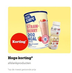  care berry meal replacement shake modifast afslankproducten 