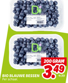  blauwe bessen 200 b messen bio schaal 