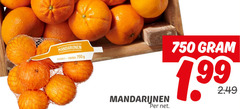  mandarijnen 750 inhoud 