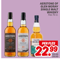  aerstone glen moray whisky 10 land case single malt fles mora sea 
