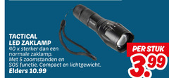  5 40 tactical led zaklamp sterker sos functie compact lichtgewicht elders stuk 3.99 