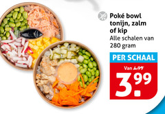  maaltijdsalade bowl tonijn zalm kip schalen schaal 