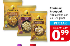  conimex kroepoek cassave bali naturel zakken zak 