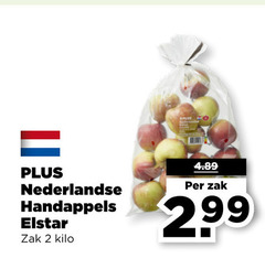  elstar appelen 2 nederlandse handappels zak kilo 