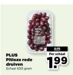  druiven 500 pitloze rode schaal 