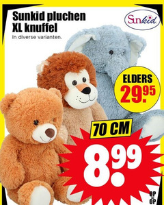  pluche en knuffels pluchen xl knuffel elders cm 