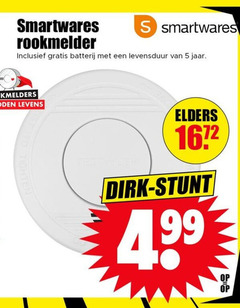  rookmelder 5 smartwares batterij levensduur jaar rookmelders hugh elders 