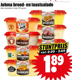 johma salade 14 brood toastsalade kuip noten vlam kip mango beter leven surinaamse ei maanden natuurlijk gerijpt oudekaas gevuld eitje beenham 1 