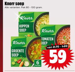  knorr soep 6 80 100 pak kippen tomaten groente porties 