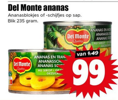  ananas 1 99 monte ananasblokjes schijfjes sap blik quality sirop stuc 