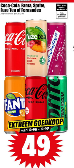  fuze tea sprite coca-cola fernandes fanta cola ice frisdrank 96 250 coca blik ml calories original blikken refreshing infused iced black peach hibiscus zero sugar lemon lime suriname cherry sparklin fant orange co new taste extreem matura flavours 