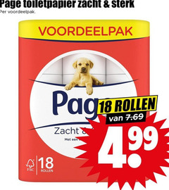  page toiletpapier 18 zacht fsc rollen 