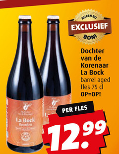  speciaalbieren la bock bourbon bon dochter korenaar barrel aged fles 