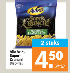  aviko patat 2 450 super originals franse friet crunch diepvries stuks 