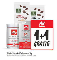  illy la place huismerk koffiebonen koffiecups koffie 1 2 10 100 lungo intenso classic roast blend arabica caffe gram coffee mcafee mild and balanced doux veloute aluminium capsules classico espresso ground moulu compatible with nespresso original co compatibles avec les machines cafe alumni oz poids stuks varieeren 