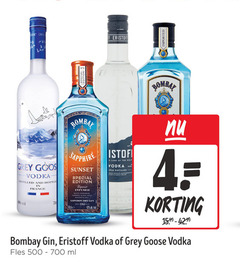  wodka gin 4 11 40 500 700 rose grey eristoff avi imported edition bombay vodka distilled and bottle france sapphire sunset infused white turmeric sun dried mandarin london dry land wolf family recipe fles ml 