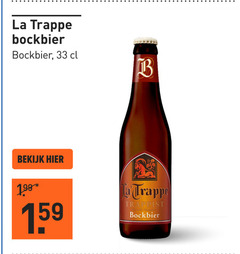 la trappe bokbier 33 trappen bockbier b bekijk trappist 