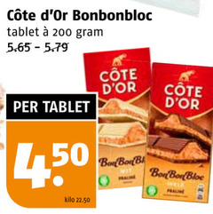  cote d or chocolade 200 bonbonbloc tablet kilo 22.50 bonbon b praline bon bloc 