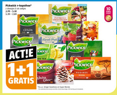  pickwick thee 1 2 10 20 50 100 kopsthee doosjes zakjes fruit infusion box original ceylon caffeine tea with forest natur spices winter glow taste spax english rooibos m.u.v ginger goodness super blends combinatie kassa cent 