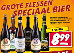  karmeliet la trappe hertog jan straffe hendrik speciaalbieren 2 flessen bier grand prestige tripel wild st. cru trappen trappist quadrupel fles traffic dry 