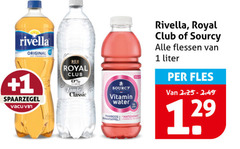  sourcy rivella royal club fruitdrank frisdrank 1 original vin tonic classic vitamin water flessen liter fles 