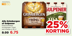  grimbergen gulpener speciaalbieren 6 18 25 30 jaar legitimatie alcohol nix18 tripel abbaye opgericht 1128 rijk kruidig bitter gisting generatie gerst nop biologisch 