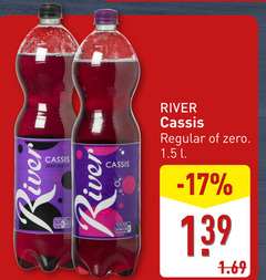  river frisdrank cassis zero sugar arco regular l 