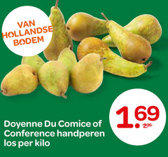  hollandse bodem doyenne du comice conference handperen kilo 
