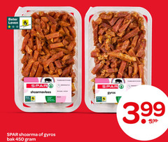  450 beter leven dieren bescherming shoarmavlees shoarma gyros bak bater 3.99 