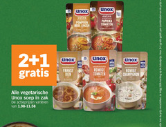  unox soep 1 2 50 pompoen rode paprika tomaten franse romige champignon vegetarische zak varieeren combinatie 