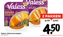  2 valess 2x vegetarische gouda schnitzel vleesvervangers soorten pakken 