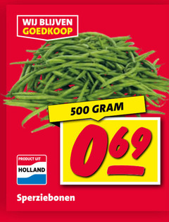  sperziebonen 500 holland 