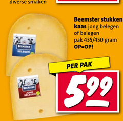  beemster kaas smaken belegen stukken jong pak 450 