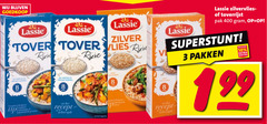  lassie rijst 3 8 10 400 zilver tover lies zilvervlies toverrijst pak pakken droge korrel min tandoori tip game achterzijde recept 