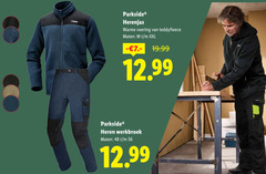 48 parkside herenjas warme voering maten xxl heren werkbroek 
