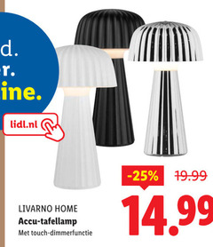  lidl.nl livarno home accu tafellamp touch dimmerfunctie 