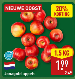  20 nieuwe oogst to planet proof jonagold appels 