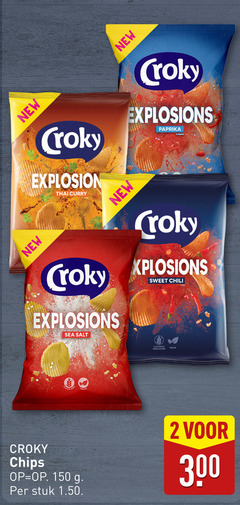  croky chips 2 150 300 new explosion thai curry paprika flavour sea salt sweet chili glutenvrij stuk 